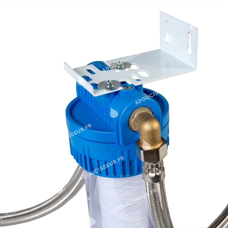 Filtre réutilisable de filtre à eau de sédimentation de filtre à eau de  purificateur d'eau Filtre de sédiment de préfiltre d'eau pour le filtre à  sédiments de tuyau d'eau de puits(3/4) 